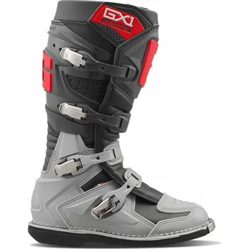 Moto obuv BOTY GAERNE GX-1 EVO ANTRACITOVÁ/ŠEDÁ/ČERVENÁ 44