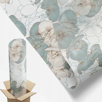 Obraz Mléčná Fólie Zastiňující Soukromí 50x100 cm Jemné Květiny