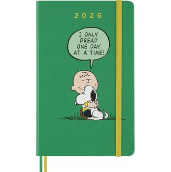 Kalendář Knižní kalendář 2026 A5 Moleskine zelený