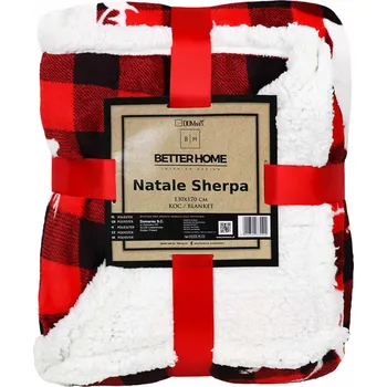 deka Deka DOMAREX flanelová 130 cm x 170 cm červená