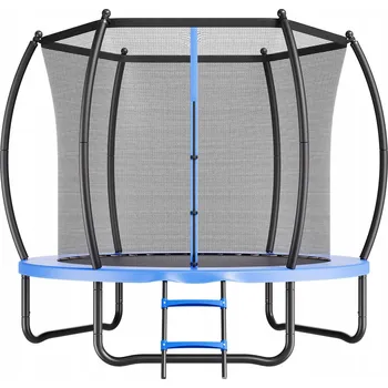 Trampolína VEVOR Zahradní Trampolína 244 cm Voděodolná a Odolná s Ochrannou Sítí