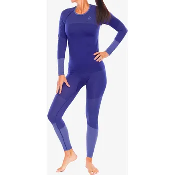Dámské termo prádlo Odlo Fundamentals Performance Warm Set Long - modré L