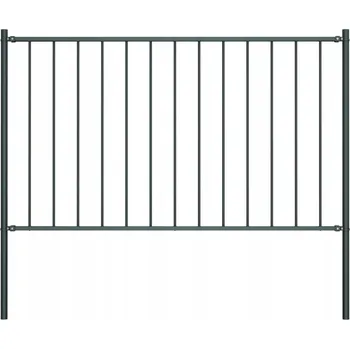 Plot Plotový panel vidaXL se sloupky, 1,7 x 0,75 m