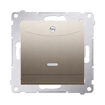 vypínač Jednopólový vypínač Klasik Kontakt-simon zlatý DWH1.01/44