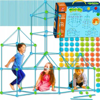 ostatní stavebnice STAVEBNICE TRUBIČKY SLÁMKY STAN SADA NA STAVĚNÍ ZÁKLADNY 138 DÍLŮ XL