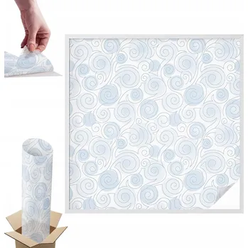 Okenní dekorace Fólie mléčná hotová 100 x 100 cm