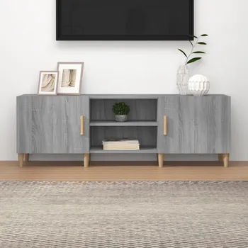 Televizní stolek vidaXL TV skříňka 150x30x50 cm kompozitní dřevo [812619] Barva: šedá sonoma