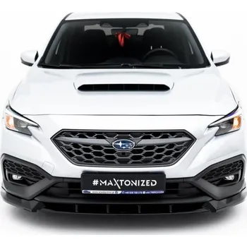 Nárazník Spojler pod nárazník lipa V.1 Subaru WRX STI Mk2 černý lesklý plast