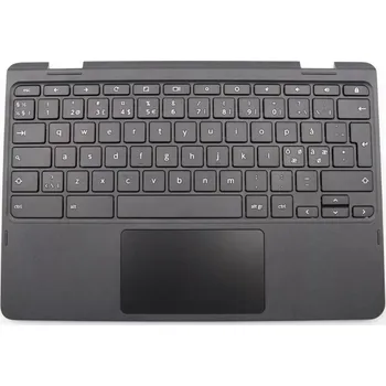 Náhradní klávesnice pro notebook Horní kryt + touchpad + klávesnice pro Lenovo Chromebook 300e - EN s CZ přelepkami
