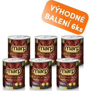 Krmivo pro psa Marp Dog konzerva Pure Chicken 6x800g