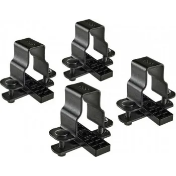 Sada 4 fixačních adaptérů pro modulární koše Evo Rack / Safari - na tyče 30x20, Cruz, 17951