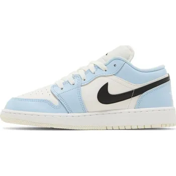 Pánská obuv Air Jordan Jordan 1 Low Ice Blue Black (GS) EU: 38.5