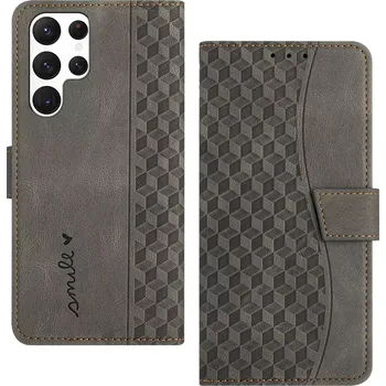 Pouzdro na mobilní telefon Cube Book Samsung A405 Galaxy A40, šedá