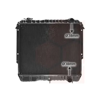 Motor automobilu Chladič, chlazení motoru VAN WEZEL 21002033