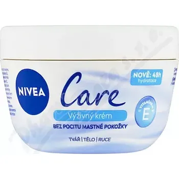 Pleťový krém NIVEA Care výživný krém 200ml 80131