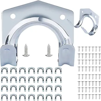 Věšák VERK GROUP Nástěnné háčky na nářadí 20ks kovová sada se šrouby