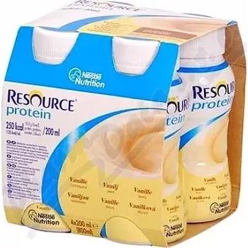 Speciální výživa Resource Protein Vanilkový por.sol.4x200ml