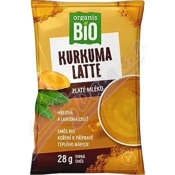Cukrovinka Organis Kurkuma latte 28g