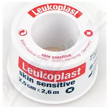 Náplast Leukoplast Skin Sensitive fixač.páska 2.5cmx2.6m
