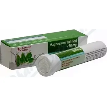 Lék na bolest, zánět a horečku Magnesium 250mg eff. tbl.20 Galmed