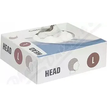 Krytí na ránu Carefix head elastický síťový obvaz vel.L 10ks