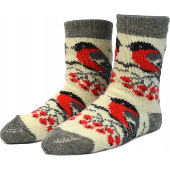 Dámské oblečení Teplé Ponožky vlněné ponožky Horalské Ponožky z vlny 32-37