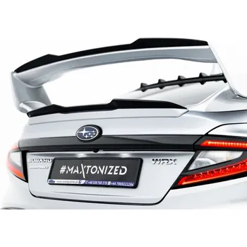 Tuning Prodloužení spoileru spodní Subaru WRX STI Mk2 černý lesklý plast