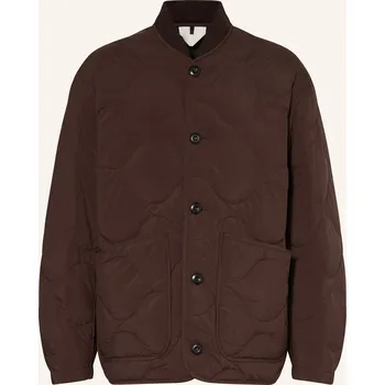 Arket Pánská Lehká Péřová Bunda, tmavě hnědá, 44