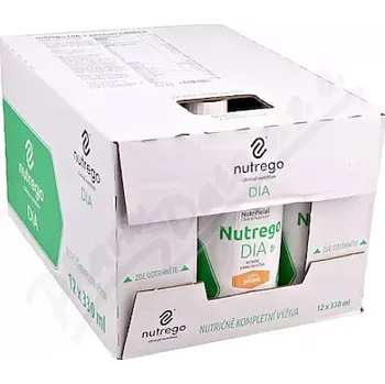 Speciální výživa nutrego DIA oříšek por.sol.12x330ml