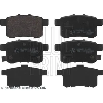 Brzdová destička Sada brzdových destiček, kotoučová brzda BLUE PRINT BLPADH24281