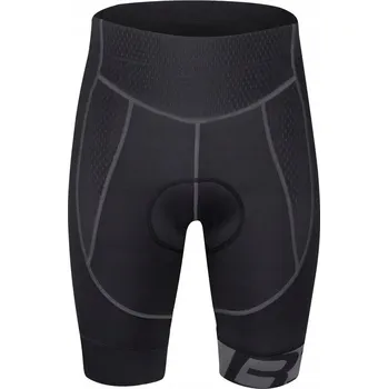 Cyklistické kalhoty Cyklistické Kraťasy Force 3XL černé