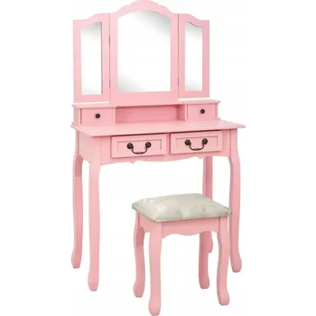 Toaletní stolek Toaletní Stolek GV1 dub bílý 1,1 x 1,1 x 1,1 cm