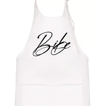 Kuchyňská zástěra Nápis bike - Dětská zástěra na vaření - Univerzální velikost ( Bílá )