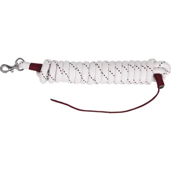 Vodítko pro psa Vodítko pro práci země QHP - 6,80m, bílá/vínová, 6,80 m
