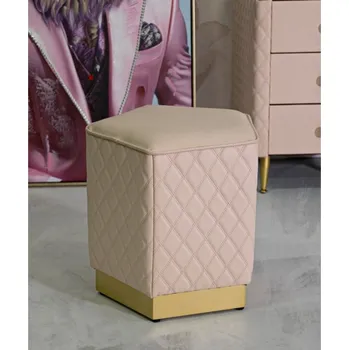 Taburet Designová taburetka Pembroke 35 cm růžová