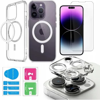 Pouzdro na mobilní telefon Zadní Kryt DXS pro Apple iPhone 12 Pro Max bezbarvý