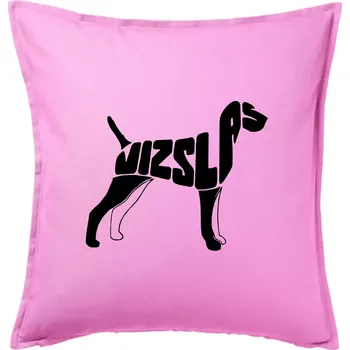 Polštář Maďarský ohař - Polštář 50x50 - 50x50 - Pouze potah ( Růžová )