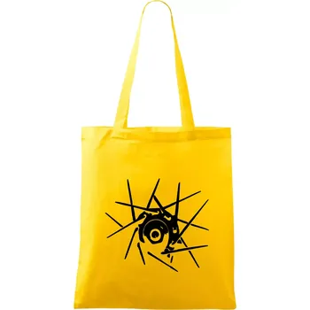 Cyclo výplet - Taška bavlněná - 42 x 38 cm ( Žlutá )