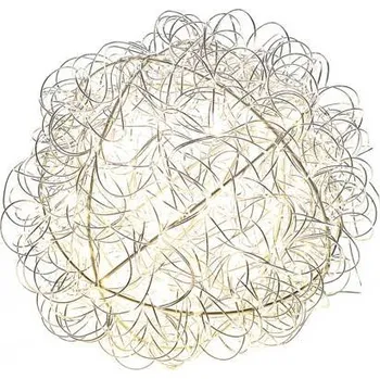 Dekorativní svítidlo Konstsmide 3513-303 LED silueta vánoční koule Energetická třída (EEK2021) G (A - G) teplá bílá LED stříbrná