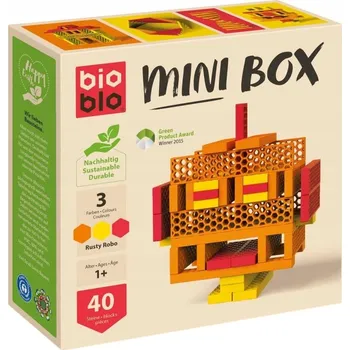 ostatní stavebnice Stavebnice Rezavý robot Mini Box Bioblo 40 dílků