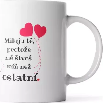 Sablio Hrnek Miluju tě, protože mě štveš míň než ostatní - 200 ml - espresso