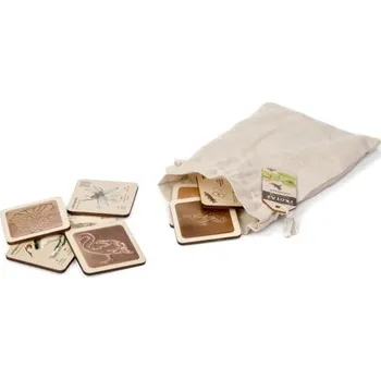 Dřevěná hračka Lesní svět Mini frotážová súprava Z vodnej ríše SK