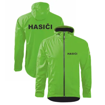 Pánská větrovka Zelená pánská bunda pro hasiče