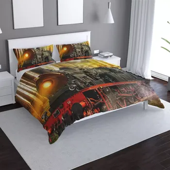 Povlečení Sablio Povlečení Lokomotiva 2 - 140x220 / 90x70