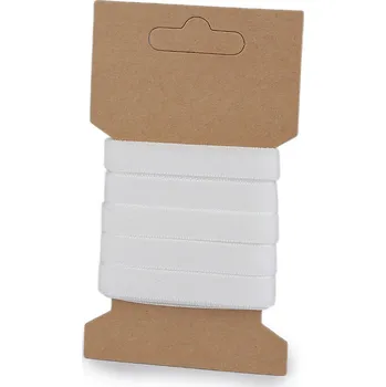 Sametová stuha šíře 10 mm, barva 15 (9) slonová kost