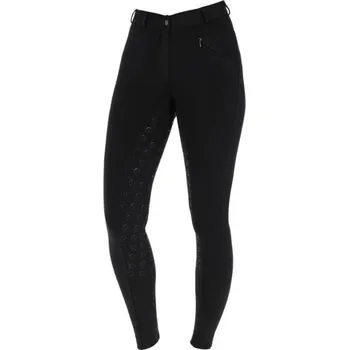Jezdecké kalhoty Dámské jezdecké rajtky COVALLIERO Organomic full grip černé (42)