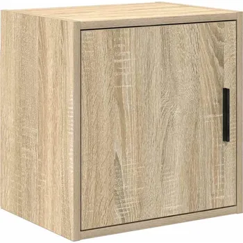 Dílenský stůl vidaXL Garážové nástěnné skříně 2 ks dřevěné konstrukce [860629] Barva: dub sonoma