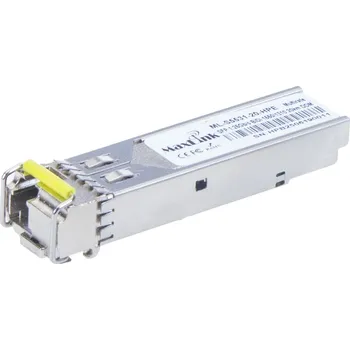 Síťový kabel MaxLink 1.25G SFP optický HP modul, WDM(BiDi), SM, Tx 1550/Rx1310nm, 20km, 1x LC konektor, DDM, HPE ML-S5531-20-HPE