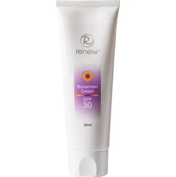 Přípravek na opalování renew Sunscreen Cream SPF-30 - Opalovací krém s ochranným faktorem spf-30 80 ml