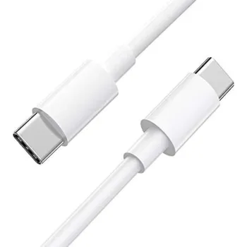 Datový kabel High Quality datový kabel USB-C, Fast Charge, 65W, 3.0A, 1m - bílá